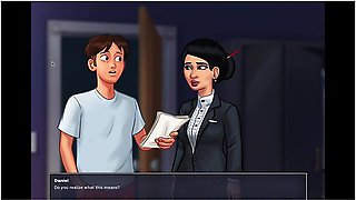 Summertime Saga - Sexy Korean Rewards Me With Sex ( Liu)