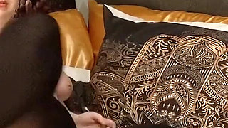 Playing with my pussy in pantyhose