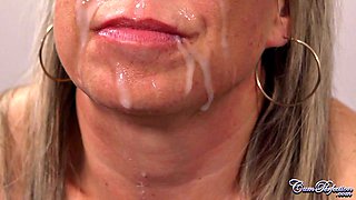 Penny Peaks Stripper Swallows Cumshot Facial