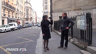 Hot Parisian Brunette Makes Home Sex Tape