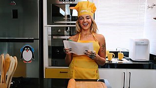 Hot lesbian Latinas cooking - Part 2
