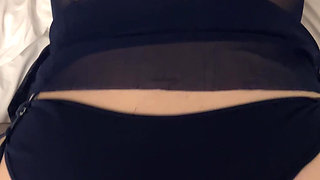 Real Couple Doggystyle Surprise Cum in Mouth