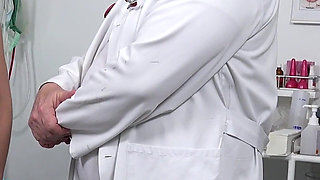 Sexy MILF Ally Style examined by freaky doctor