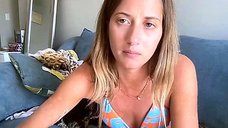 Amateur Webcam Babe Fucking Pussy With A Dildo More at