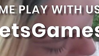 The Girls Are Playing a Sexy Strip High Card Game