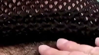 Hot Y2k Biracial Hairy Girl Cum on Bush!
