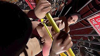 Hard Fucking An Asian Girl In Standing Missionary