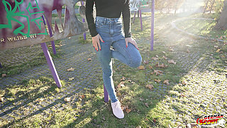 German Scout - Petite Latina Teen Priscila Belini with Perfect Tits Pick up for Casting Fuck