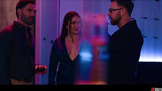 Ameena Green in crazy sex orgy