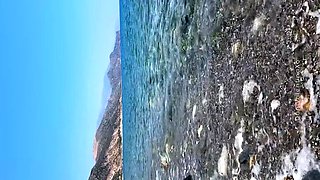 Public Beach JOI Vlog Outdoor Bikini