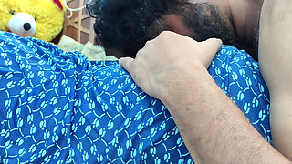 Mallu Couple Hot Nighty Fuck and Lip Lock Romance in Bedroom Part - 4