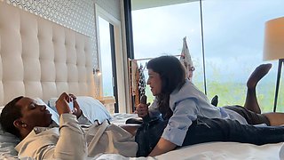 Paulita Pappel takes a massive dick in her mouth and ass