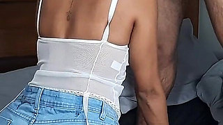 Funk Singer Jerking the Cock in the Ass Until She Gets Milk in the Anus