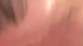 She Sucks His Fat Meat and Gags on His Huge Cum Load!
