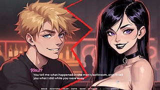 My New Girlfriend Taboo Hentai Game Ep. 41 BDSM Spanking with My Goth GF!