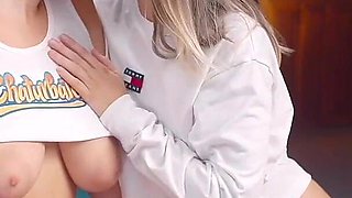 Two Hot Lesbians Having Fun on Stream