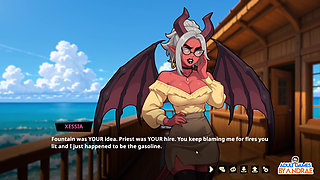 Succubless Gameplay Part 1 - Arriving at Bless Resort