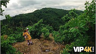 Eme Jota In Crazy Girl Hiker Fucks In The Forest