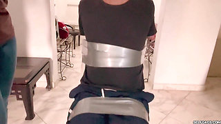 Total Control: Bound Femdom Experience with the Handgag Squad