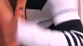 Fucking the Trans Blonde in the Bathroom