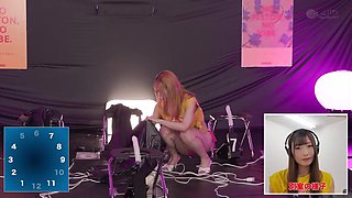 Ultimate Psychological Battle with Vibrating Chair Game. Asian Erotic Video. x1x1166545CA976B5723A