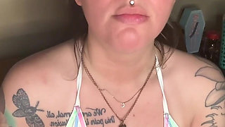 Chery Trees Smoking in a Bikini