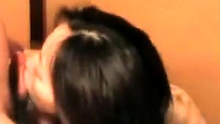 Big-Cock Blowjob with Japanese Amateur Ends in Facial