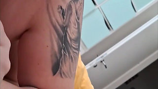 I Couldn’t Oppose Sneaking Down for a Quick, Sloppy Blowjob in the Main Bed