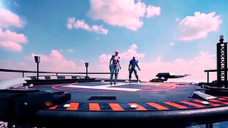 S.Storm special Power 3D Futa Superheroine Animation