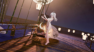 Erotic Cheongsam Ancient Style Pussy Exposed