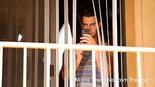 Moms Teach Sex - Step Mom teaches stepson how to fuck