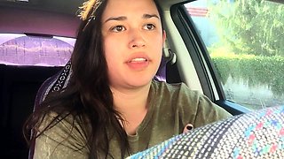 Busty amateur teen outdoor hardcore action with cum