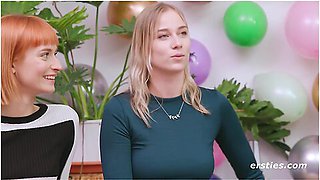 Dare Ring Of 4 - Tension Builds As 5 Amateur Babes Get To Know One Another