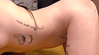 This Brunette Beauty Wants Sex with Two Cocks,cum on Her Face and Inside