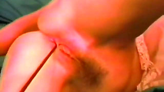 Small Boobs Blonde Masturbates with Several Dildos