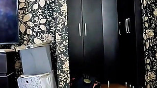 Dominant MILF in New Glossy Nickelson Downjacket. Reverse Cowgirl, Doggy and Double Cum