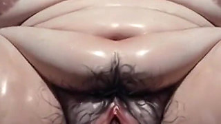 Virgin SSBBW with Hairy Pussy in Bondage - Scared but Desperate for First Cock