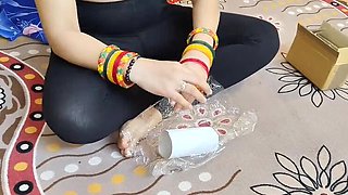 Desi Bhabhi Happy with Dewar's Gift - Hot Anal & Ass Licking Sex