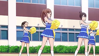 Cute girl having fun with clooage clasmate