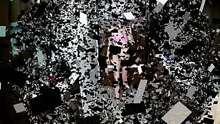 skinny babe pee in his mouth home