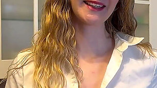 Slut Picked up in the Office and Persuaded to Blowjob! Full Load on the Office Slut!