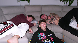 Huge Tits MILF Is Super Horny and Goes to Her Friends' House to Do a Gangbang- Sienna Day- Brady Bud
