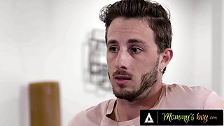 MUMMY'S DUDE - Stacked COUGAR Alura Jenson Wants Her Son Lucas Frost To Prove He Can Poke Backsides