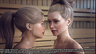 Awam Sophia Real Fuck - Sauna Orgy Secrets: What Ellie and Sophia Did Behind Closed Doors