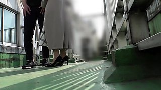 Amateur Asian Lady blowjobs and jerking