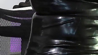 JOI Challenge in Class While Wearing a Latex Dress?