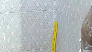 Desi Hot Couple Homemade Bathroom Sex