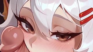 Big Tits Hentai Mermaid Girl Hot Romantic Sex with Pussy Licking, Kissing and Creampie - Hotel Tales (steam Game)