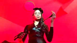 Beat Your Balls and Eat It - Ebony Femdom Goddess Rosie Reed CBT and Cum Eating Instruction Domination POV - Standard Definition