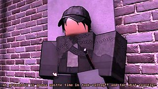 Roblox Demon Girl Dominates Monster Hunter with Rough Cowgirl Sex - Animated POV Blowjob & Deepthroat